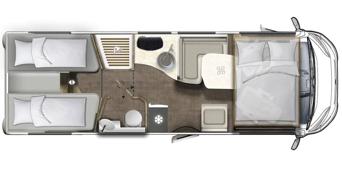 L1 Luxury Star – Grundriss