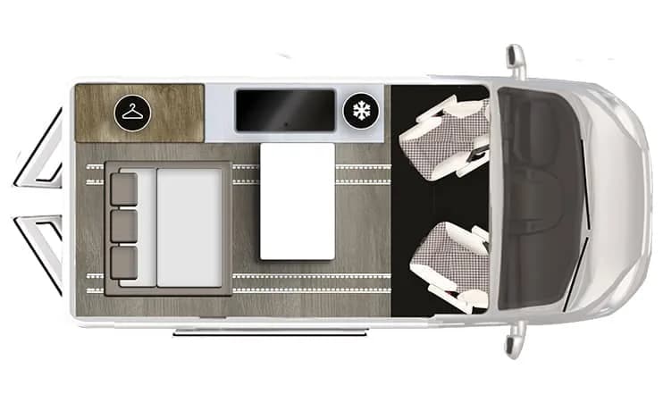 M4GC GreenCamper – Grundriss