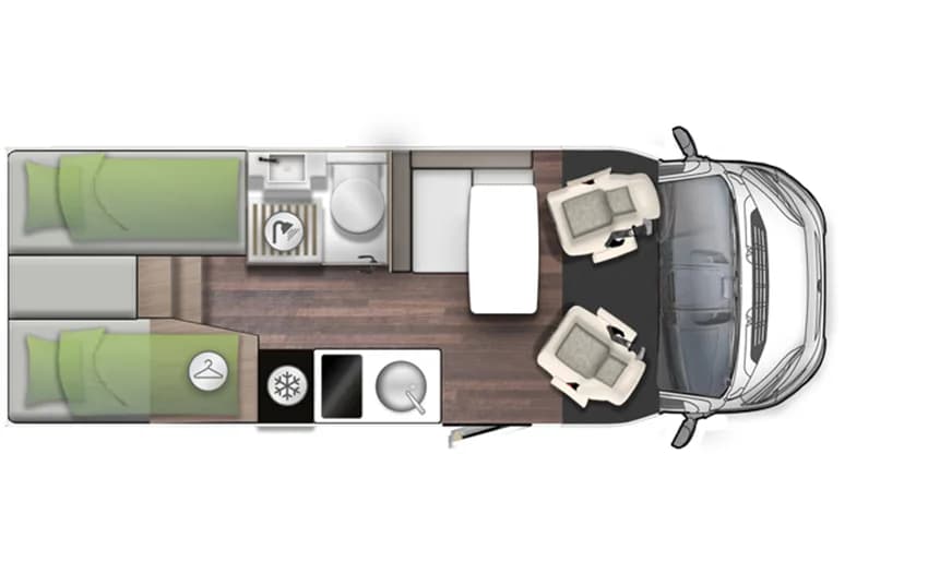 S4 Slim Cruiser – Grundriss