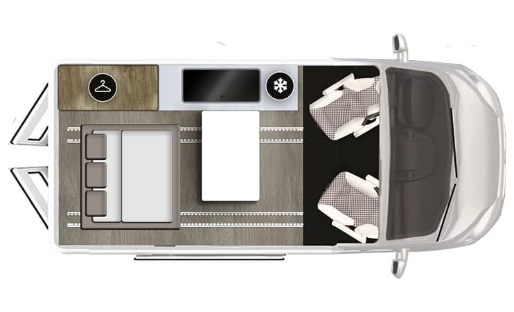 M4GC GreenCamper – Grundriss